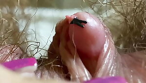 Extreme Close Up Big Nub Vagina Asshole Mouth Giantess Fetish Video Hairy Bod !